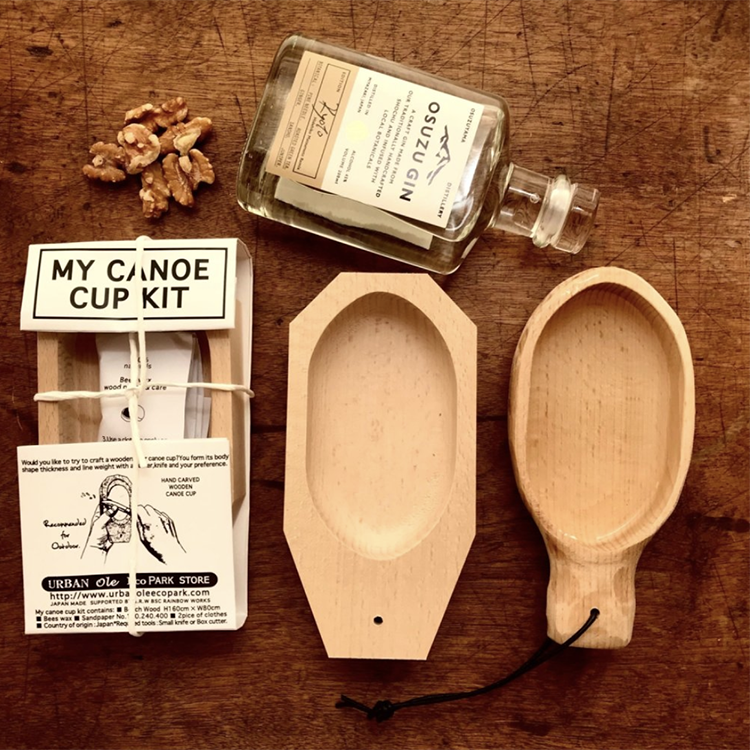 Wood Handmade Set｜My Canoe Cup｜Made in Japan