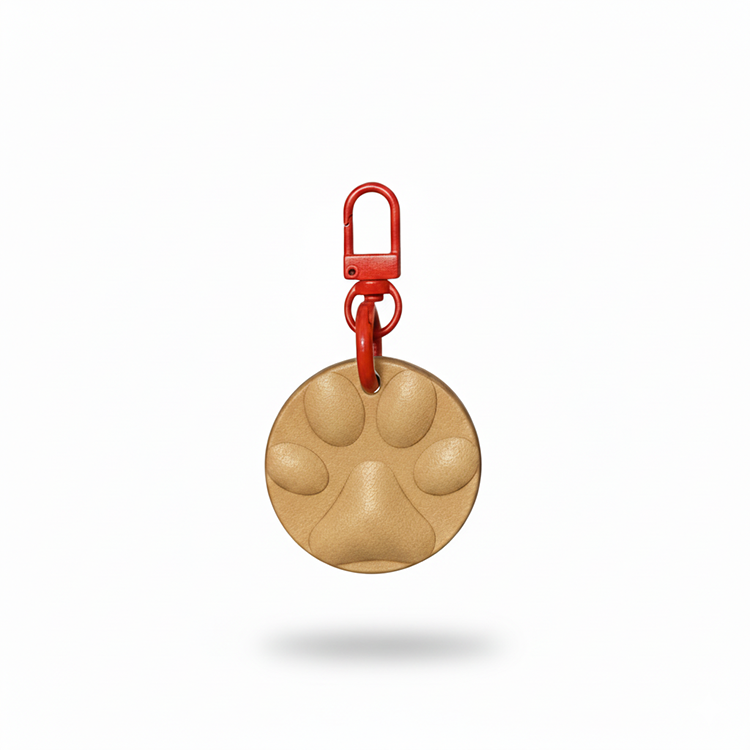 iCharm™ NFC Tag | Seamless Paw (Mini) - Natural